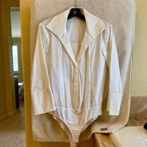 Donna Karan Vintage White Blouse